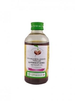 Vaidyaratnam Ayurvedic Bringamalakadi Thailam, 200 ml